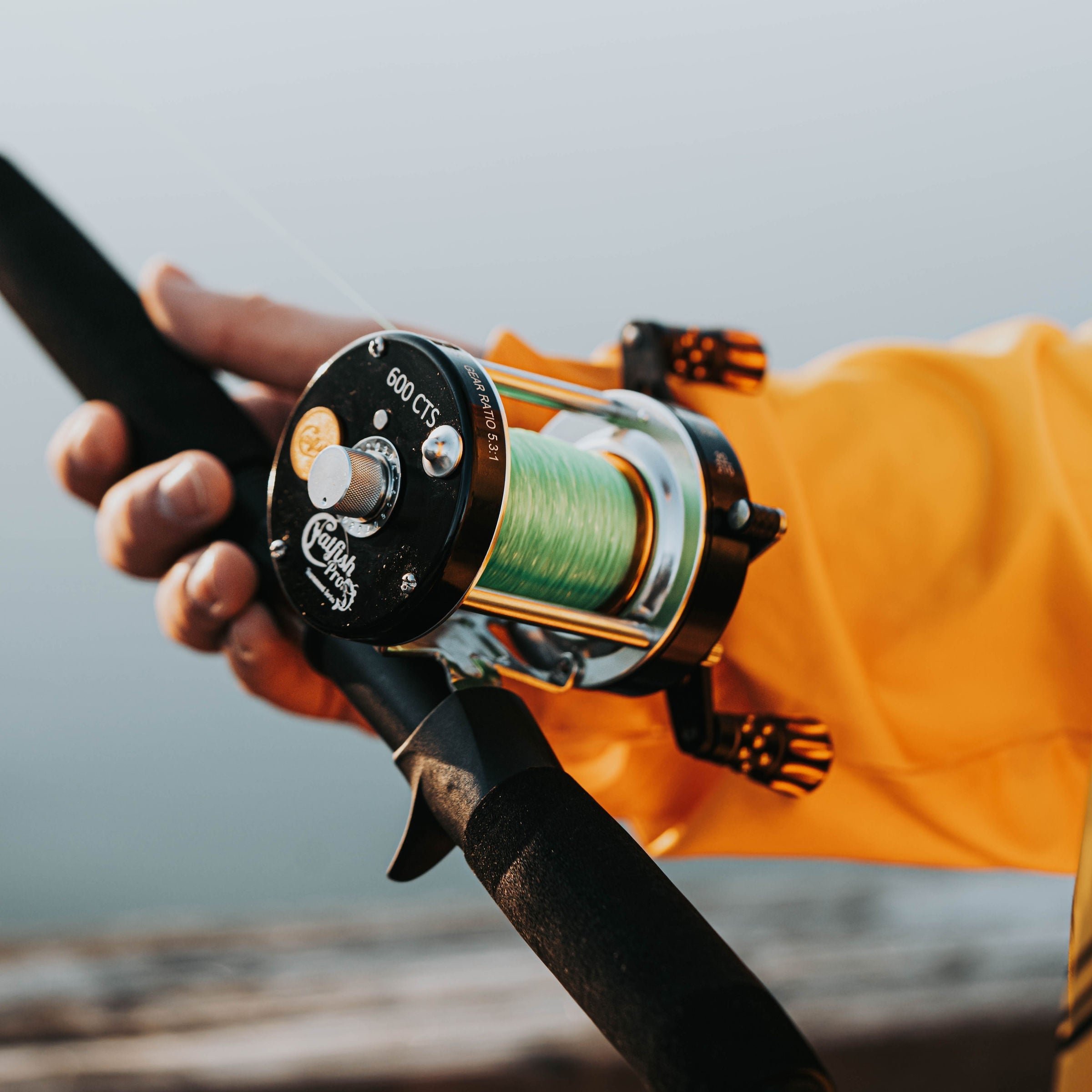 600CTS Round Baitcaster Reel - Catfish Pro