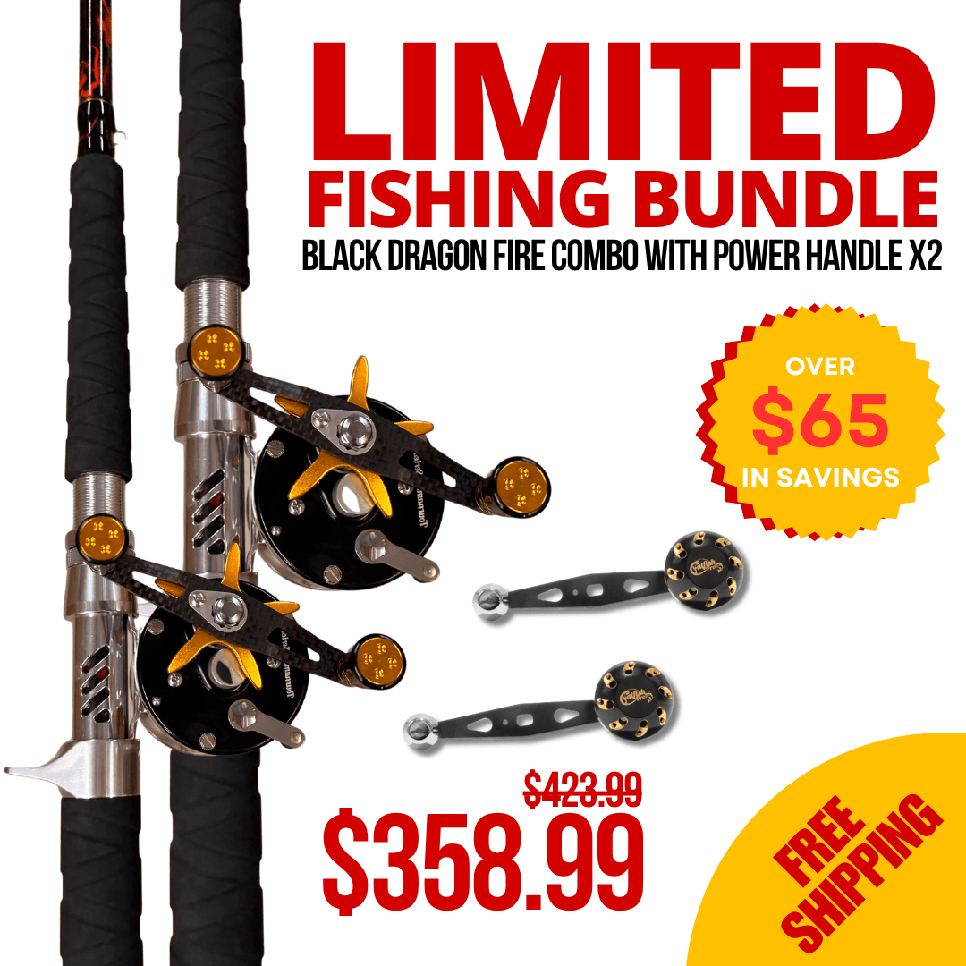Black Dragon Fire Combo with Power Handle x2 Bundle I Catfish Pro