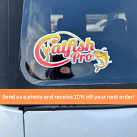 Catfish Pro Logo Car/Boat Decal - Catfish Pro