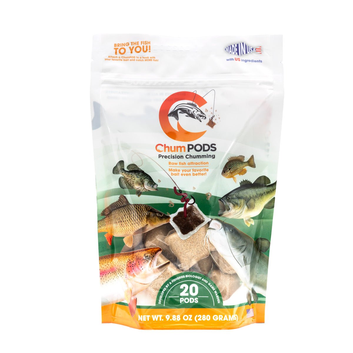 ChumPODS - Raw Fish Attraction - Catfish Pro