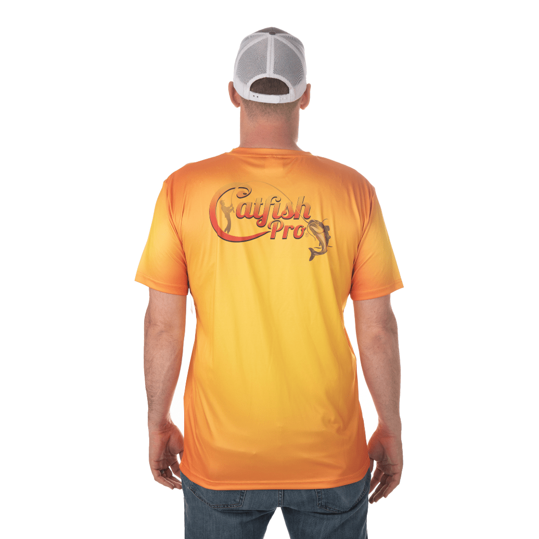 Circle Hook'Em Short Sleeve Fishing Shirt - Catfish Pro