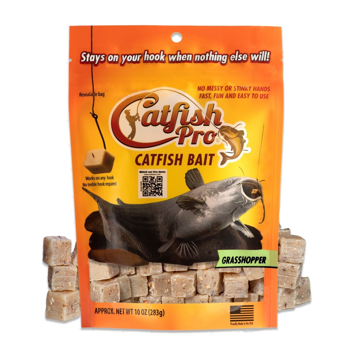 Grasshopper Catfish Bait - Catfish Pro