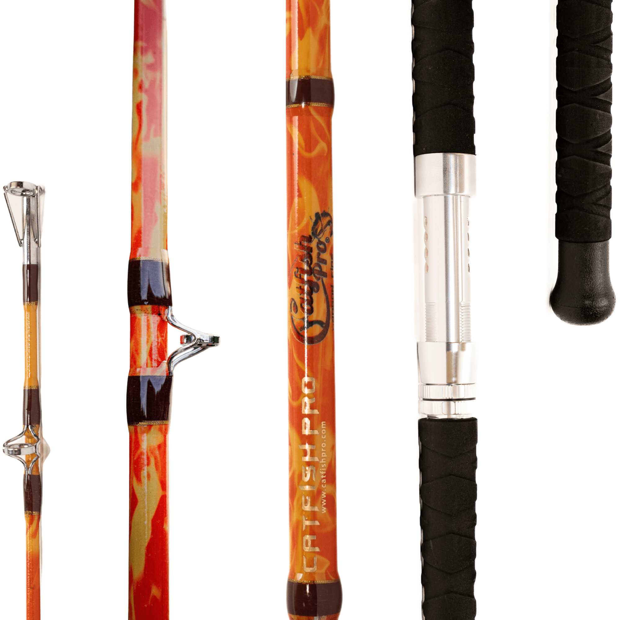 berkley glowstick catfish spinning combo Orange Dragon Fire Spinning Rod