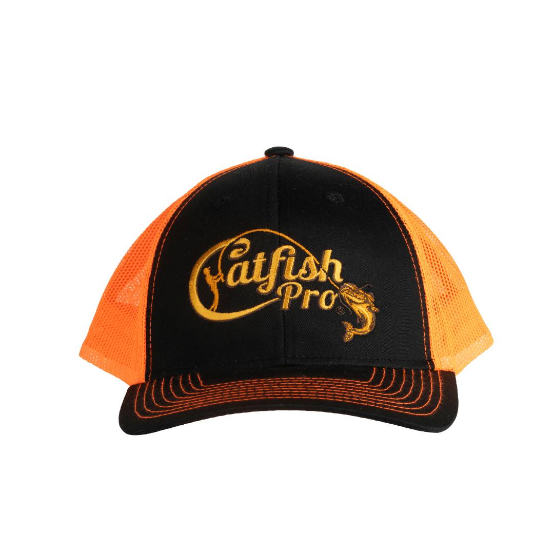Tournament Series Gold Snapback Hat - Catfish Pro
