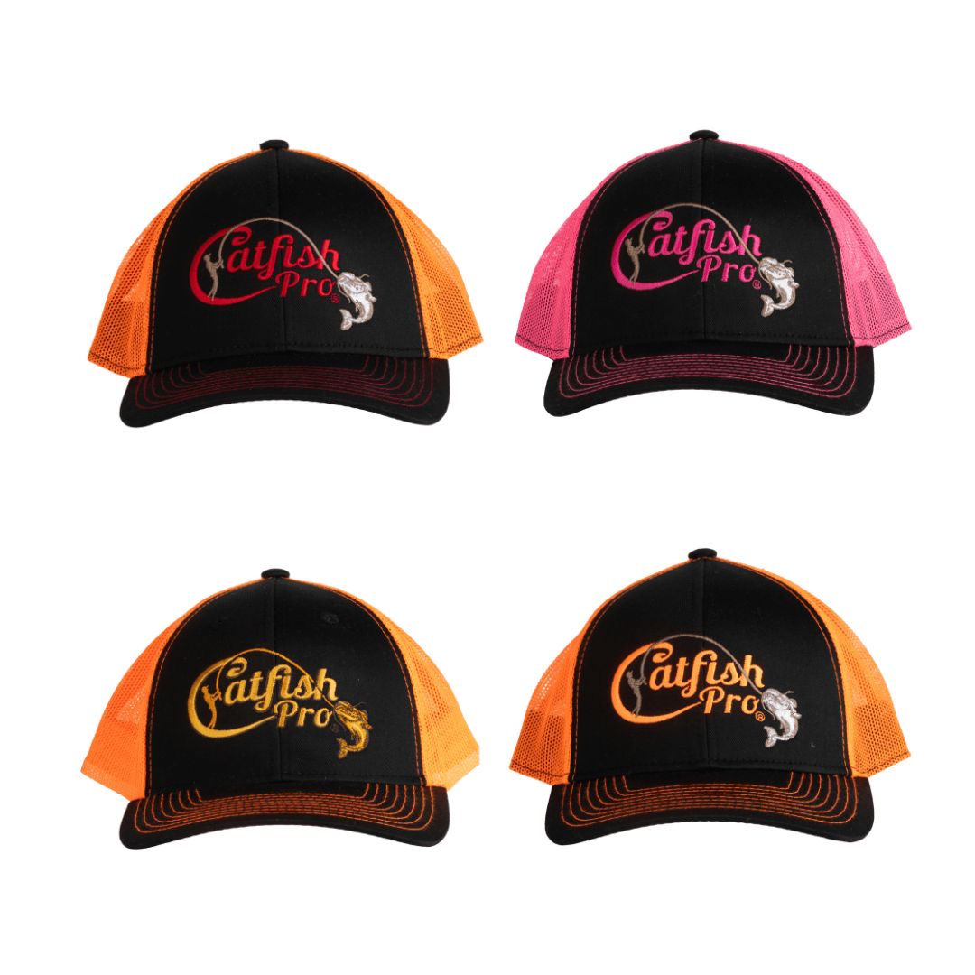 Tournament Series Gold Snapback Hat - Catfish Pro