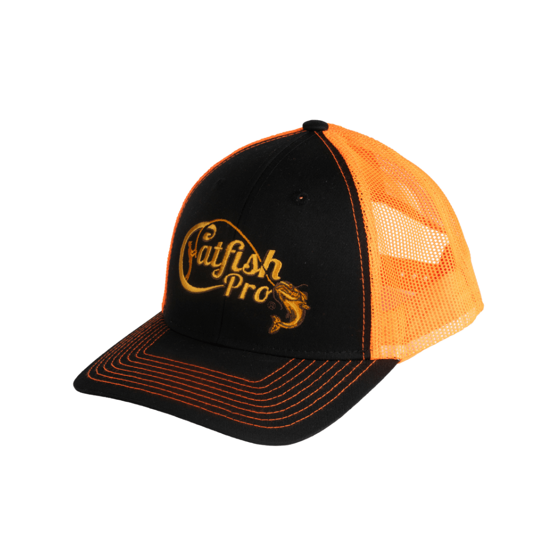 Tournament Series Gold Snapback Hat - Catfish Pro