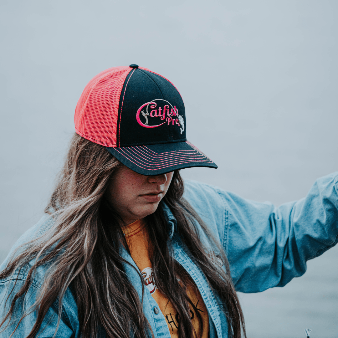 Tournament Series Pink Snapback Hat - Catfish Pro