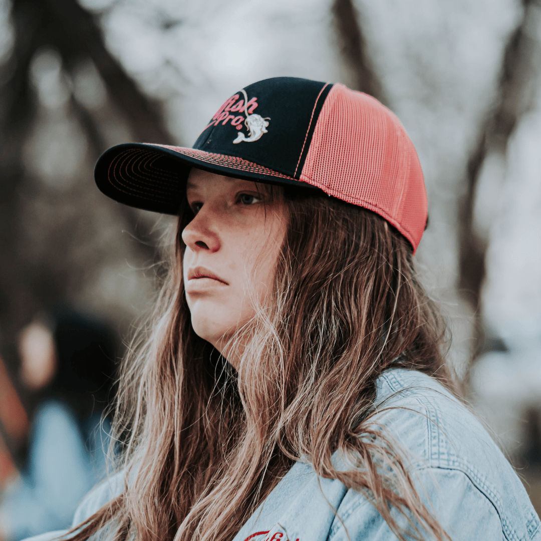 Tournament Series Pink Snapback Hat - Catfish Pro