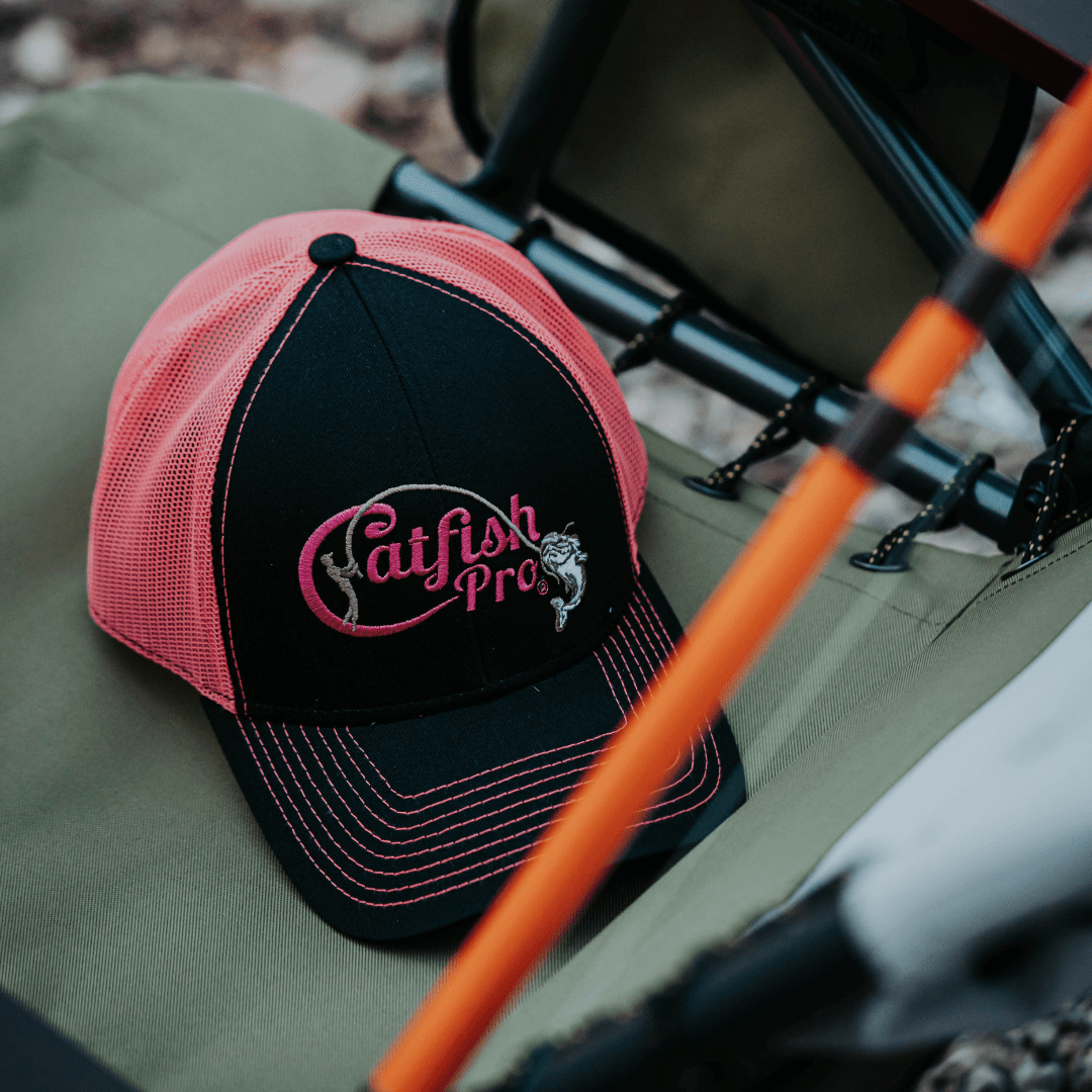 Tournament Series Pink Snapback Hat - Catfish Pro