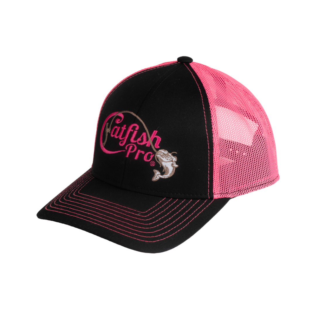 Tournament Series Pink Snapback Hat - Catfish Pro