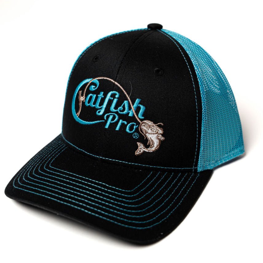 Tournament Series Teal Snapback Hat - Catfish Pro