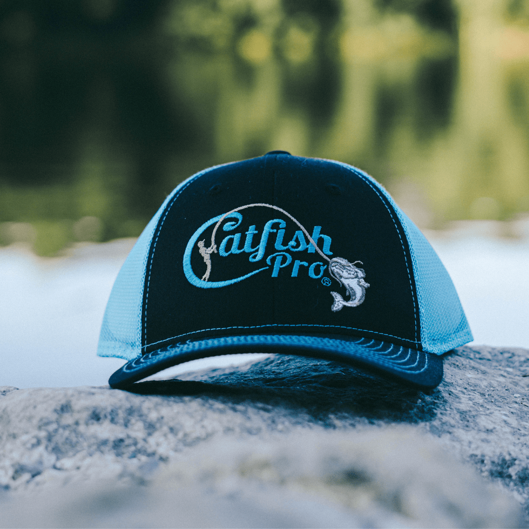 Tournament Series Teal Snapback Hat - Catfish Pro