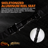 1 of 220 The Rattlesnake Spinning Rod - Limited Edition Rod - Catfish Pro