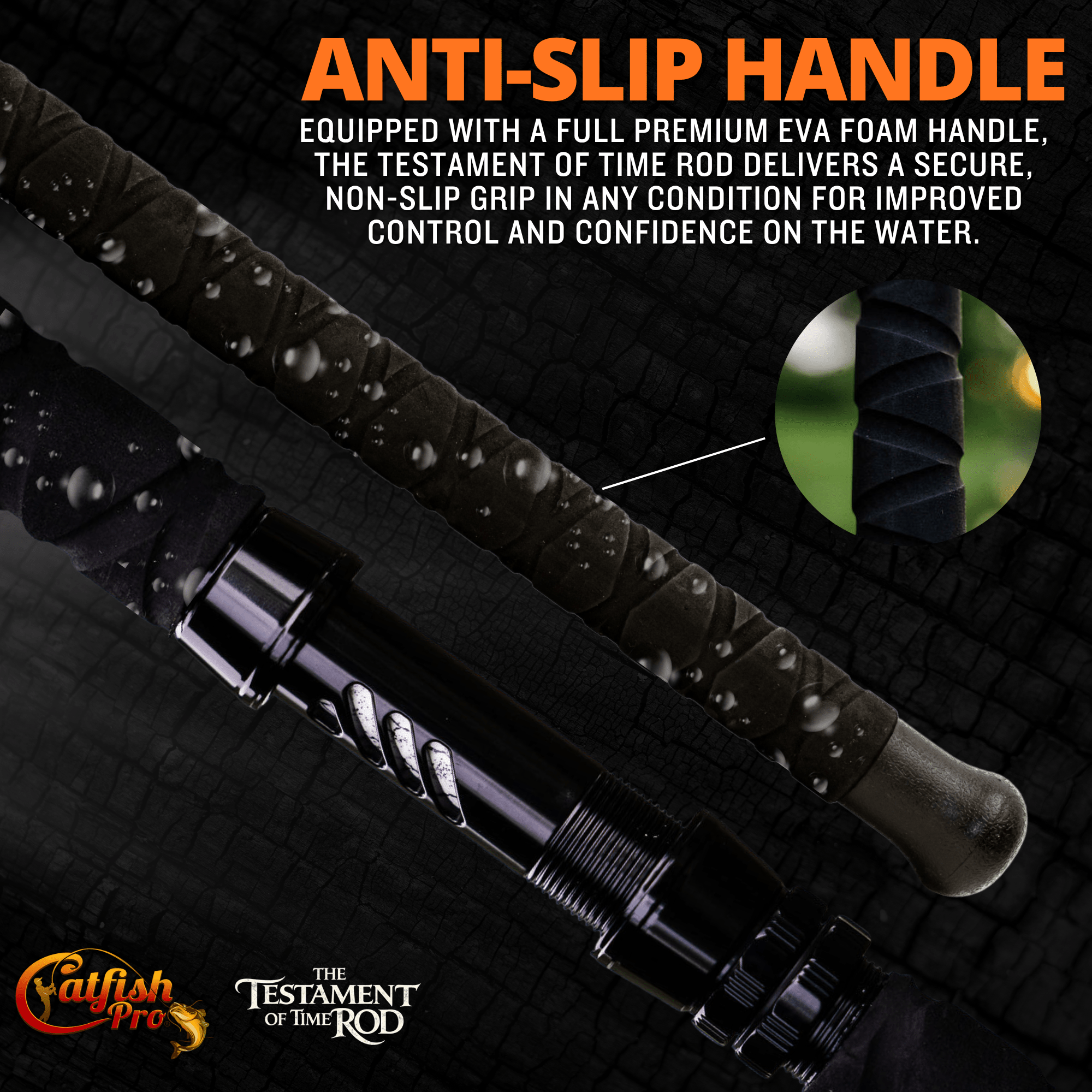 1 of 220 The Testament of Time Casting Rod - Limited Edition Rod - Catfish Pro