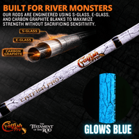 1 of 220 The Testament of Time Casting Rod - Limited Edition Rod - Catfish Pro