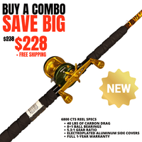 1 of 220 The Tiger Casting Rod - Limited Edition Rod - Catfish Pro