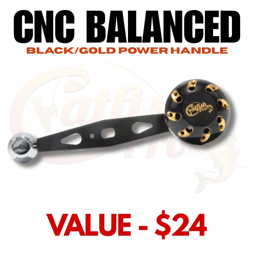 600CTS Baitcaster Rod and Reel Combo + Powerhandle - LIMITED FISHING BUNDLE