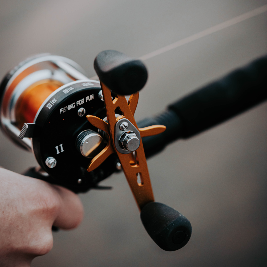 Fishing for Fun Round Baitcaster Reel - Catfish Pro