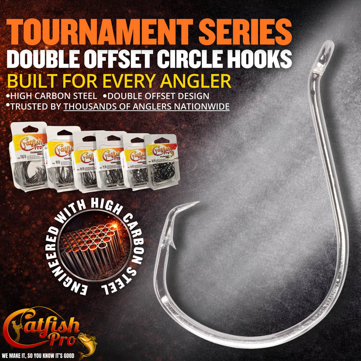 50 GT 4X strength L2004 Inline Black Nickel Circle Hooks size 9/0 50 GT 4X strength L2004 Inline Black Nickel Circle Hooks size 9/0