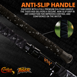 1 of 220 The Tiger Spinning Rod - Limited Edition Rod - Catfish Pro