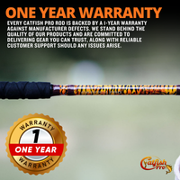1 of 220 The Tiger Spinning Rod - Limited Edition Rod - Catfish Pro