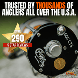 600CTS Round Baitcaster Reel - Catfish Pro