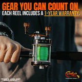 600CTS Round Baitcaster Reel - Catfish Pro