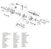 600CTS Round Baitcaster Reel - Catfish Pro