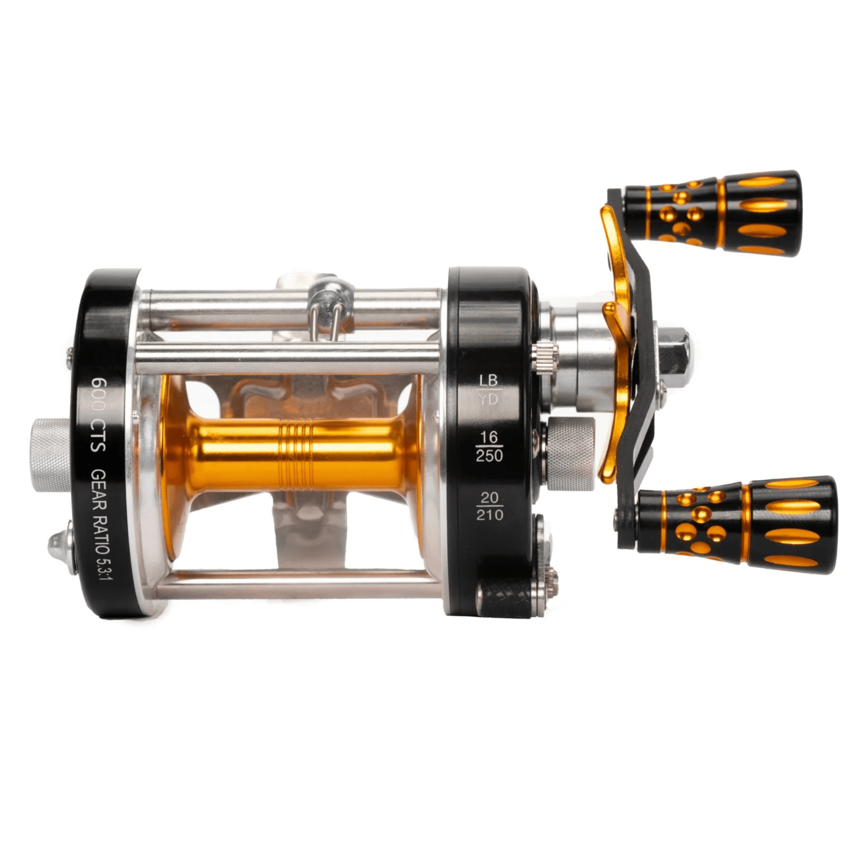 600CTS Round Baitcaster Reel - Catfish Pro