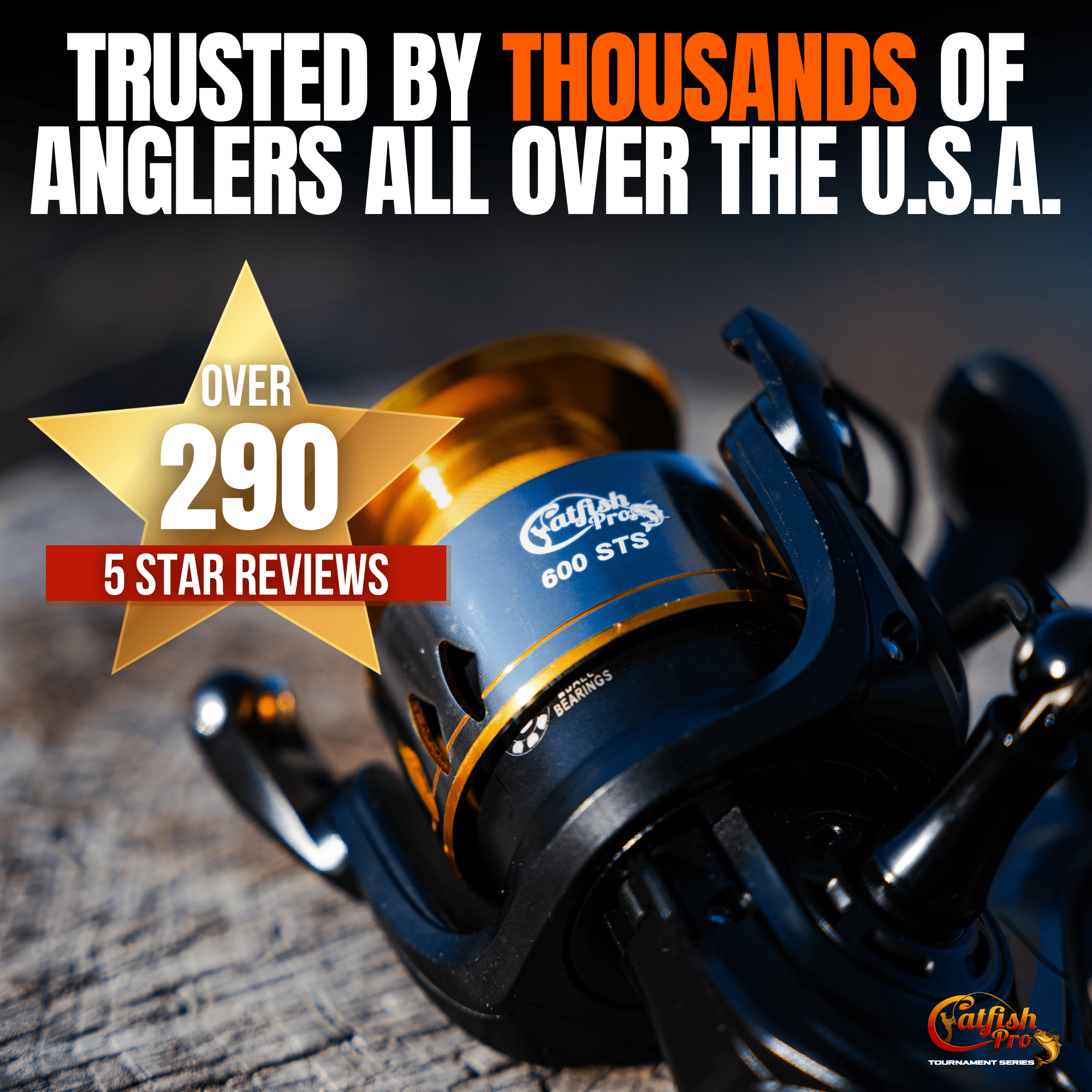 600STS Spinning Reel I Catfish Pro