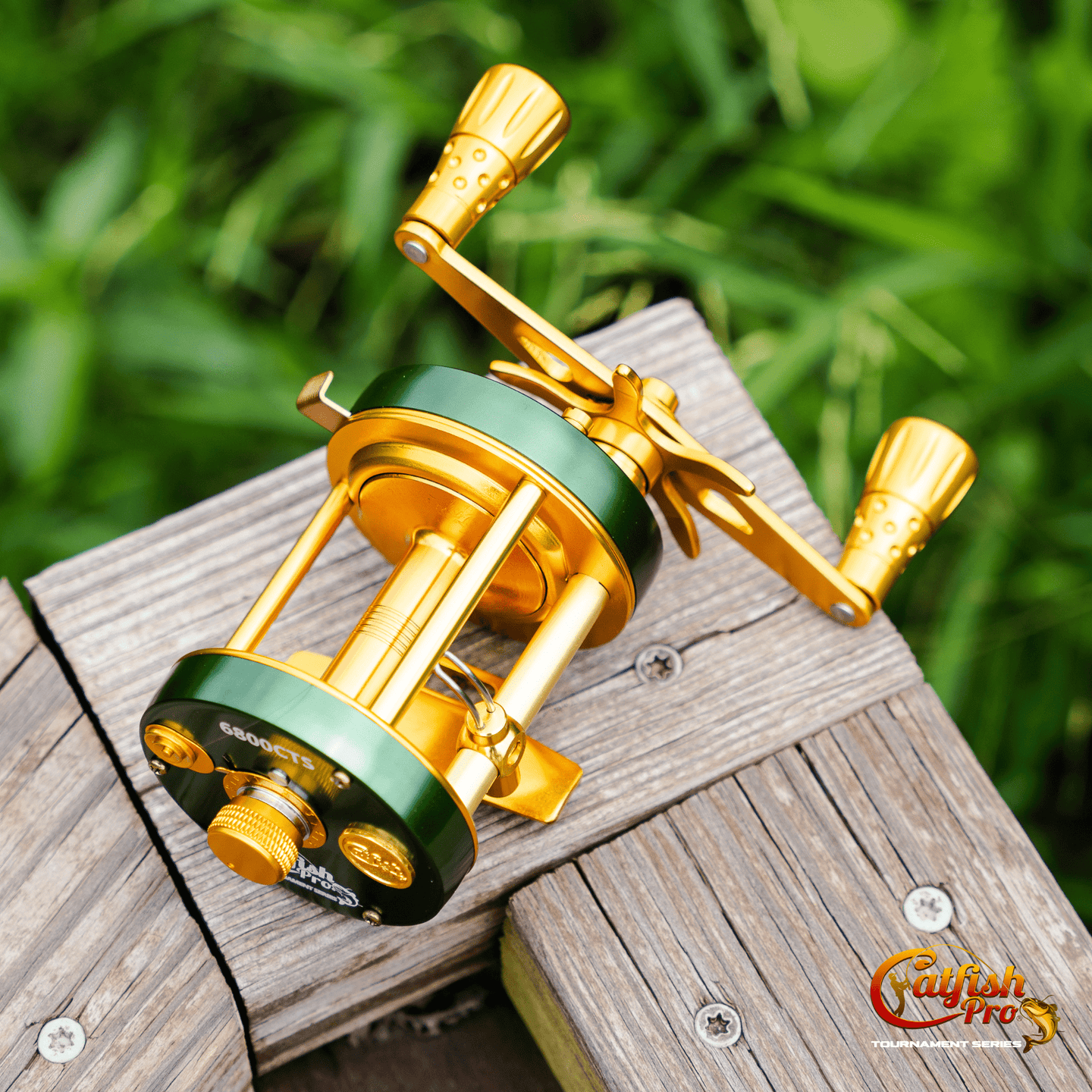 catfish fishing reels for sale Fun Spinning Reel I Pro Quality Steel Ball Bearings Chaos XS Round Catfish Rod