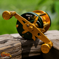 6800 CTS Round Baitcaster Reel - Catfish Pro