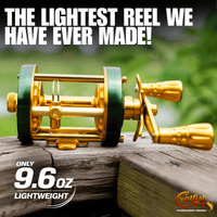 6800 CTS Round Baitcaster Reel - Catfish Pro