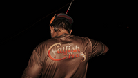 Tournament Series Red Snapback Hat - Catfish Pro