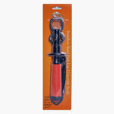 Catfish Pro Stainless Steel Fish Lip Grip with built-in scale in original orange packaging.