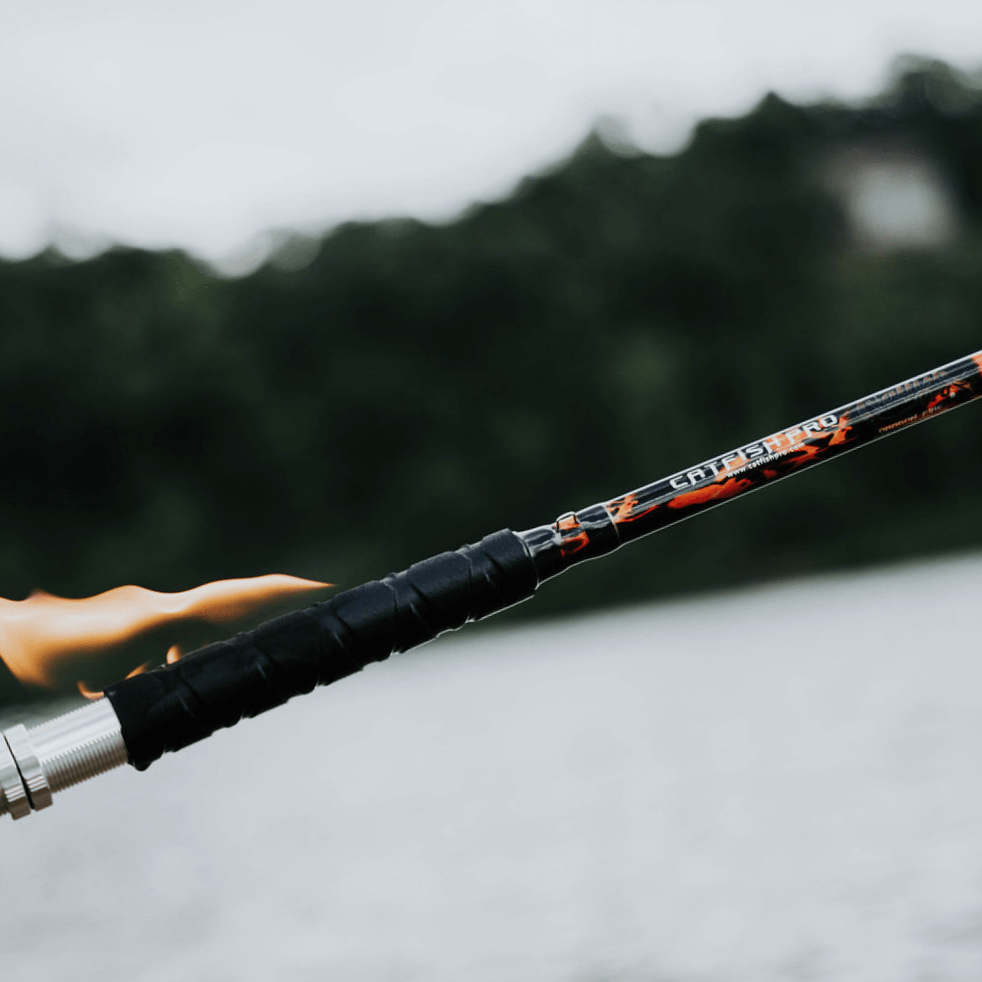 Black Dragon Fire Casting Rod - Catfish Pro