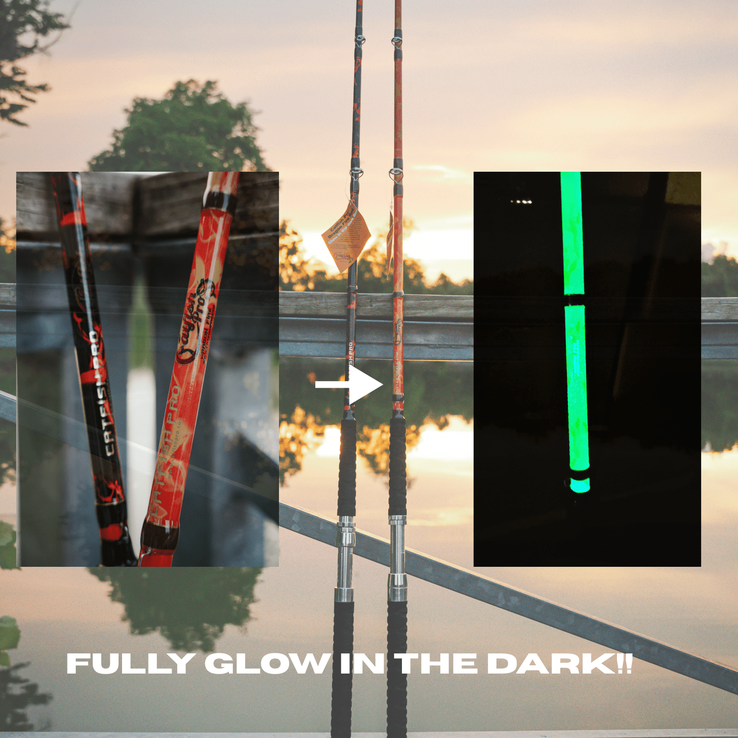 Black Dragon Fire Casting Rod - Catfish Pro