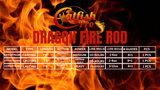 Black Dragon Fire Casting Rod - Catfish Pro