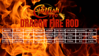 Black Dragon Fire Casting Rod - Catfish Pro