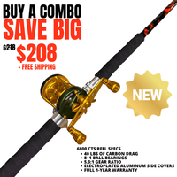 Black Dragon Fire Casting Rod - Catfish Pro