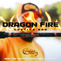 Black Dragon Fire Casting Rod - Catfish Pro