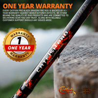 Black Dragon Fire Casting Rod - Catfish Pro