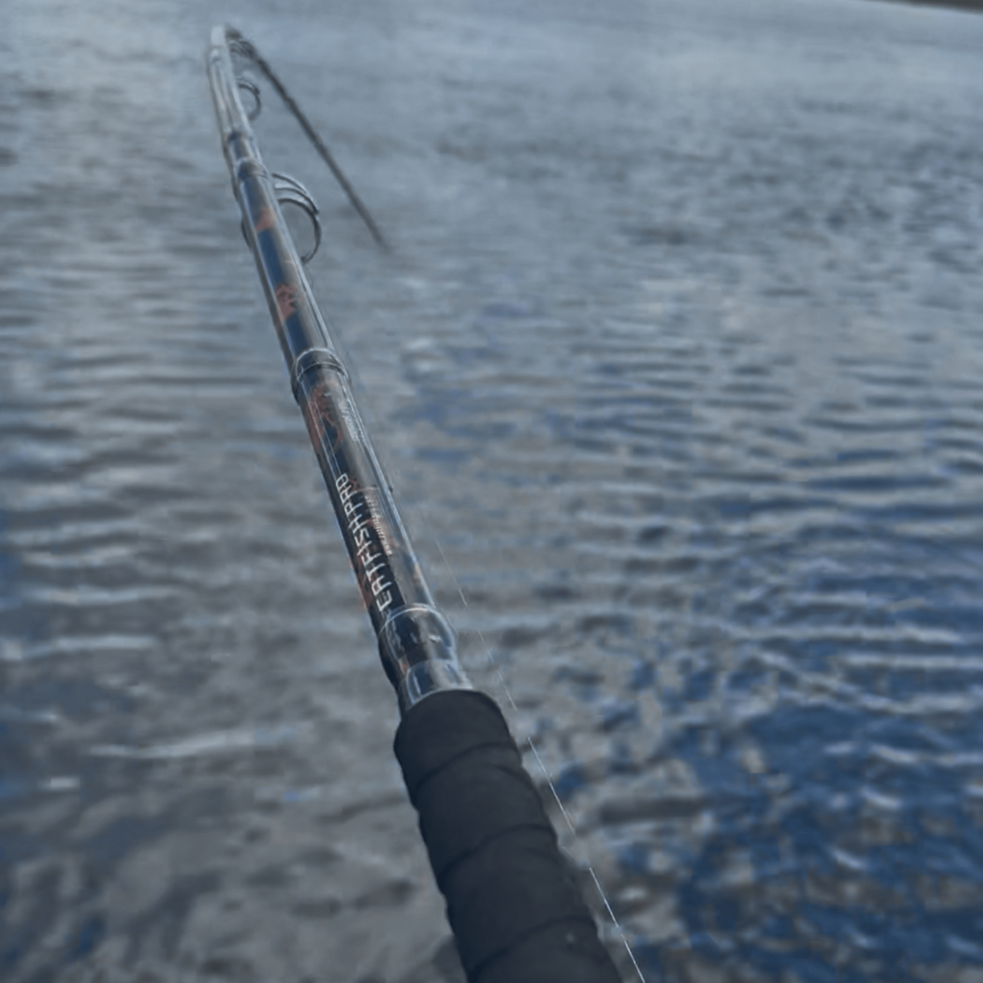 dragon fishing pole Black Fire Casting Rod pole comes in 3 sizes 22ft Catfish Pro Orange Dragon Fire