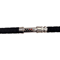 Black Dragon Fire Spinning Glow Rod - Catfish Pro