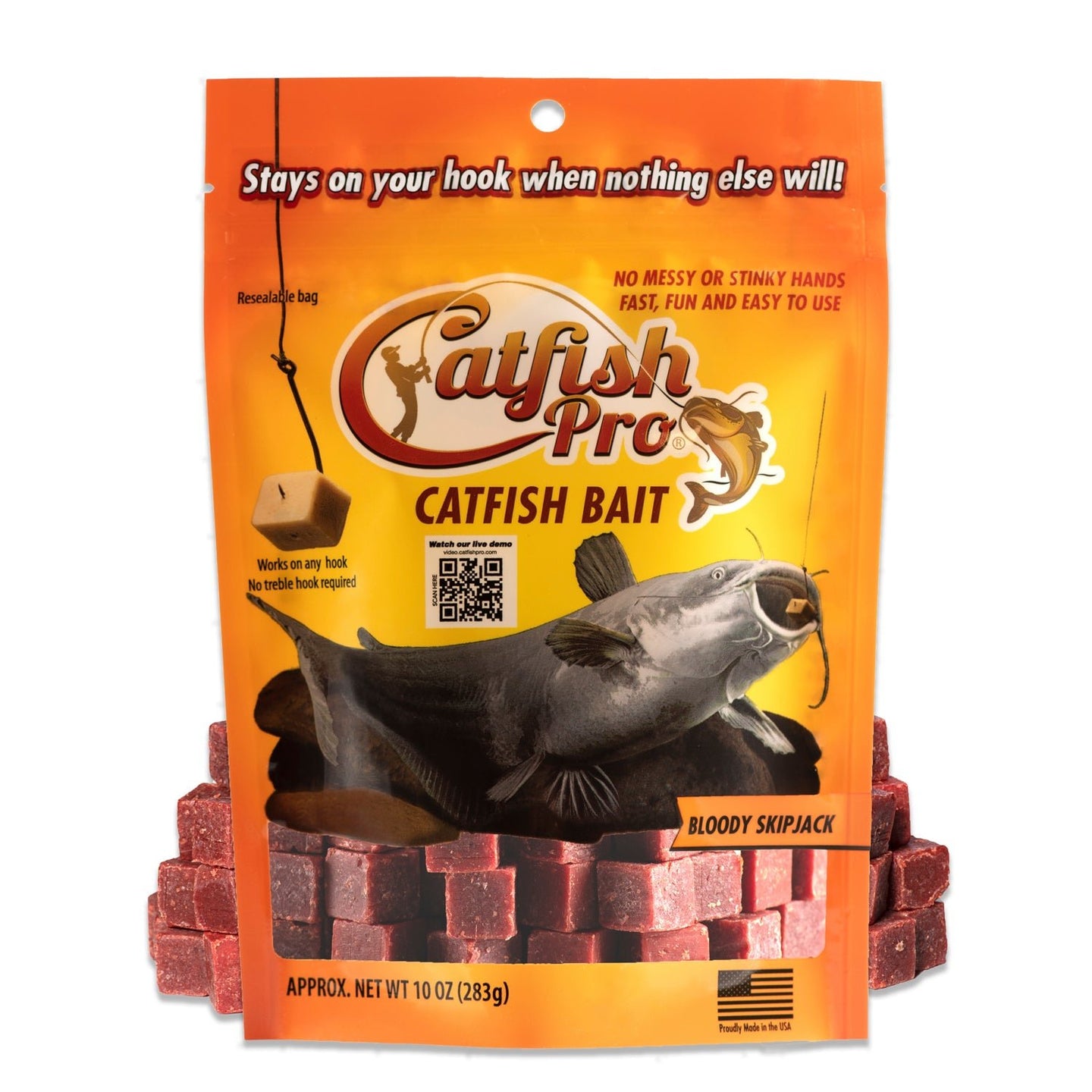 Bloody Skipjack Catfish Bait - Catfish Pro