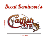 Catfish Pro Logo Car/Boat Decal - Catfish Pro
