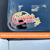 Catfish Pro Logo Car/Boat Decal - Catfish Pro