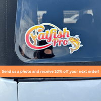 Catfish Pro Logo Car/Boat Decal - Catfish Pro
