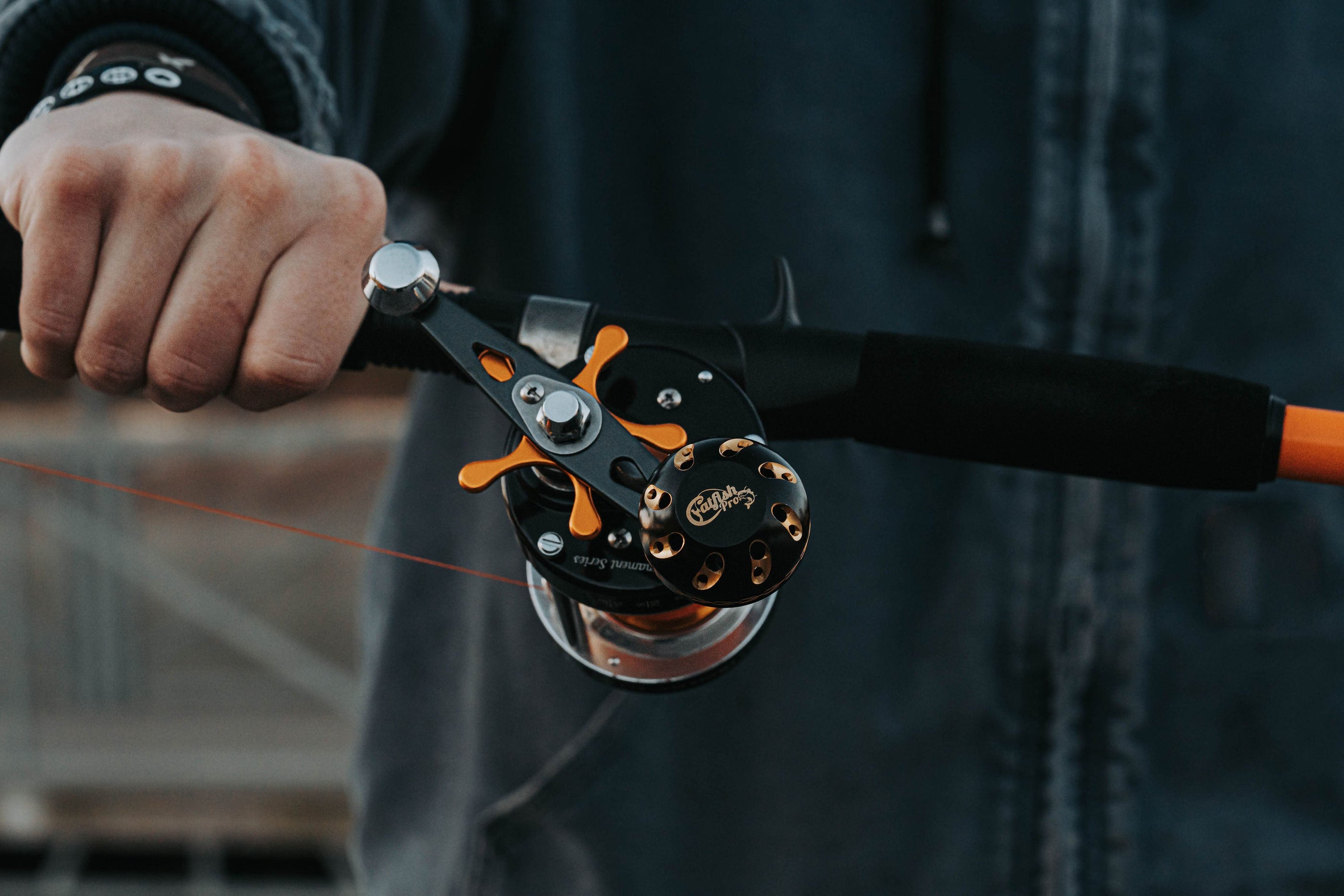 Catfish Pro Power Handle - Gold - Catfish Pro