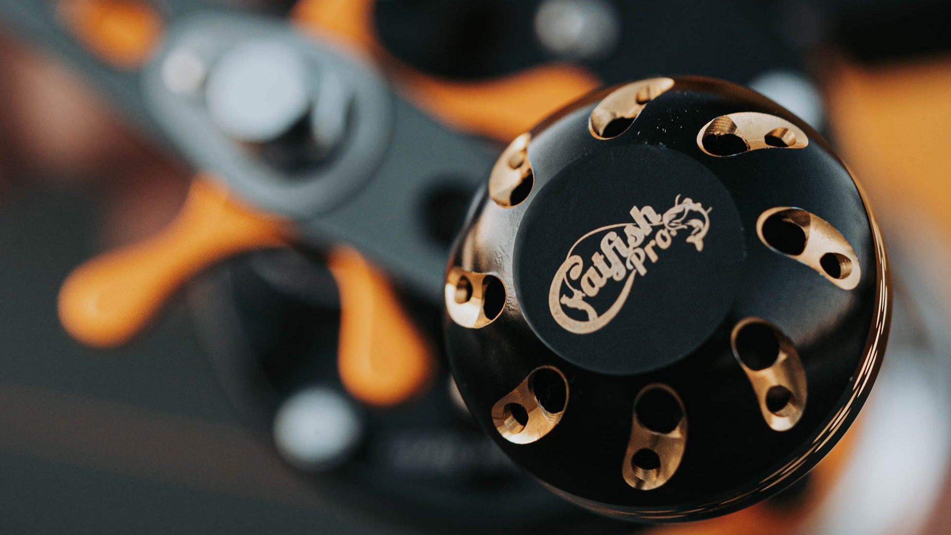 Catfish Pro Power Handle - Gold - Catfish Pro